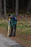 22.4.2017 proběhlo geodetické měření na Žebříkovém kameni a okolí.